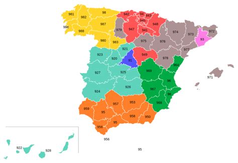 prefijo pontevedra|Prefijos telefónicos de España por provincias, la lista。